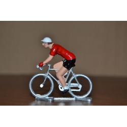 L'équipe des rouges avec son champion