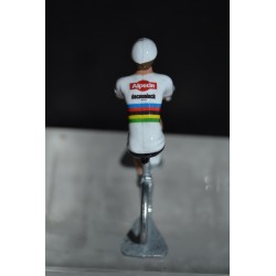 Van der Poel Champion du Monde 2023 - figurine cycliste