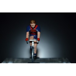 Bahrein Merida 2017 - petit cycliste miniature en metal