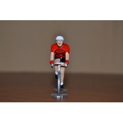 L'équipe des rouges avec son champion