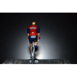 Bahrein Merida 2017 - petit cycliste miniature en metal