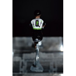 Dimension Data 2017 - petit cycliste miniature en metal