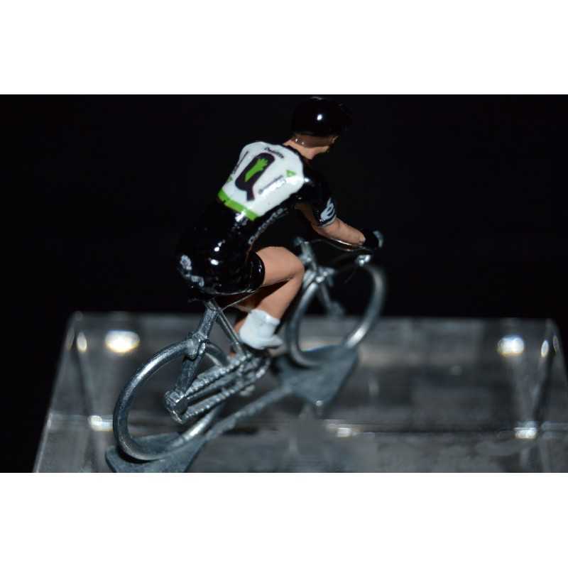 Dimension Data 2017 - petit cycliste miniature en metal
