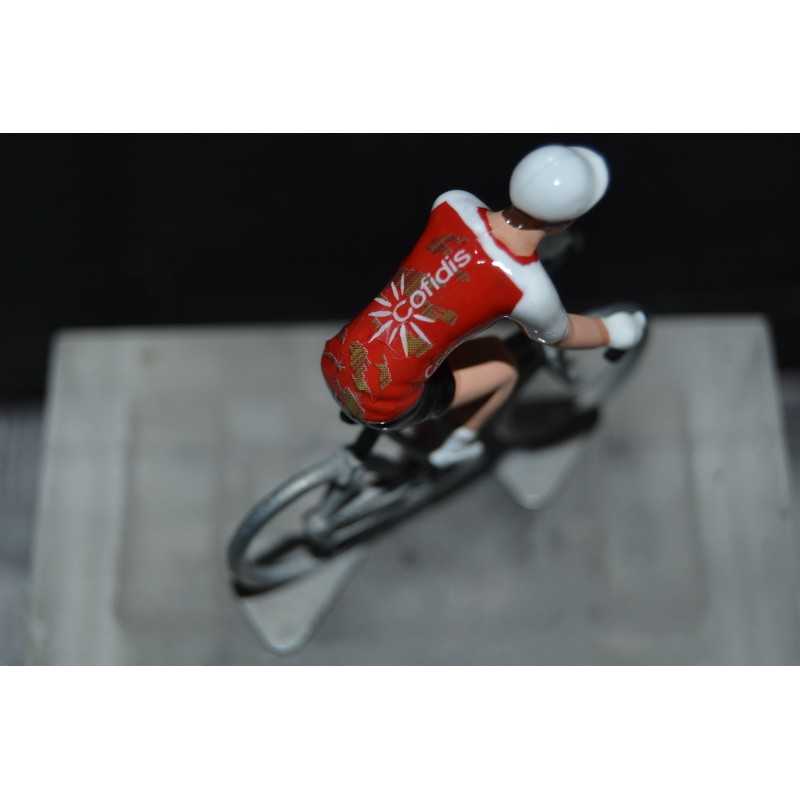Cofidis 2024 – Hand-Painted Zamak Cycling Figure