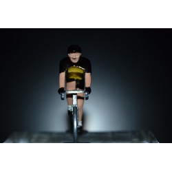 Lotto NL Jumbo 2017 - petit cycliste miniature en metal