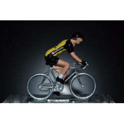Lotto NL Jumbo 2017 - petit cycliste miniature en metal