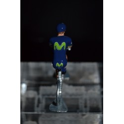 Movistar 2017 - petit cycliste miniature en metal