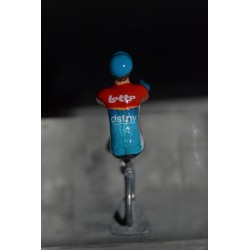 Lotto Dstny 2024 - Figurine cycliste zamak peinte à la main
