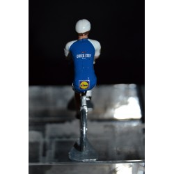Quick Step Floors 2017 - petit cycliste miniature en metal