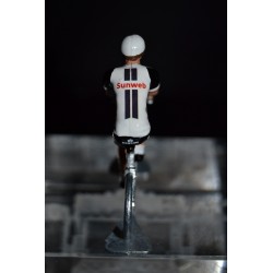 Sunweb 2017 - petit cycliste miniature en metal