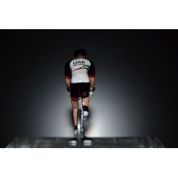 UAE Abu Dhabi 2017 - petit cycliste miniature en metal