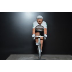 Mattias Skjelmose maillot blanc Vuelta 2024 - figurine cycliste