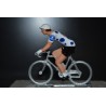 Jay Vine maillot pois Vuelta 2024 - figurine cycliste zamak