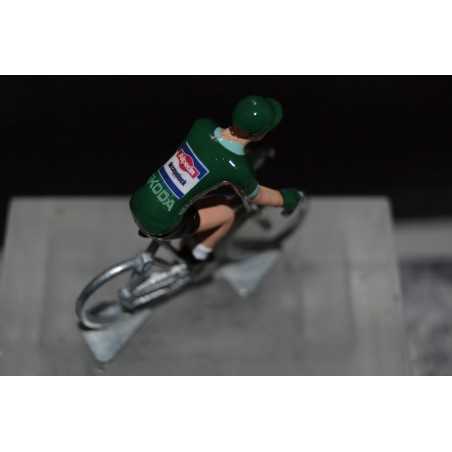 Kaden Groves  green jersey 2024 vuelta - figurine petit cycliste