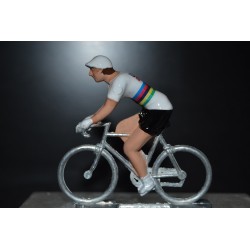 Tadej Pogacar 2024 World Champion – cycling figurine