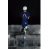 Aqua Blue Sport 2017 - petit cycliste miniature en metal
