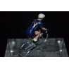 Aqua Blue Sport 2017 - petit cycliste miniature en metal