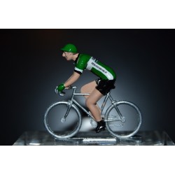Caja Rural Seguros RGA 2017 - petit cycliste miniature en metal