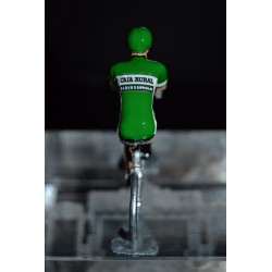 Caja Rural Seguros RGA 2017 - petit cycliste miniature en metal