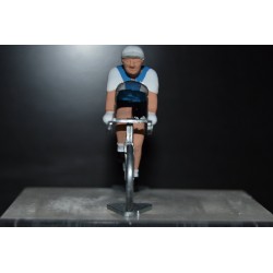 Figurine cycliste Les Bleuets 1967 — Pelforth Sauvage Lejeune
