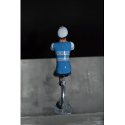 Figurine cycliste Les Bleuets 1967 — Pelforth Sauvage Lejeune