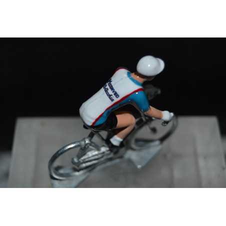 Figurine cycliste Hoonved Bottecchia 1982 | Zamak peint main