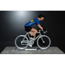Figurine Jacob Eriksson Champion de Suède 2024 | cycliste zamak