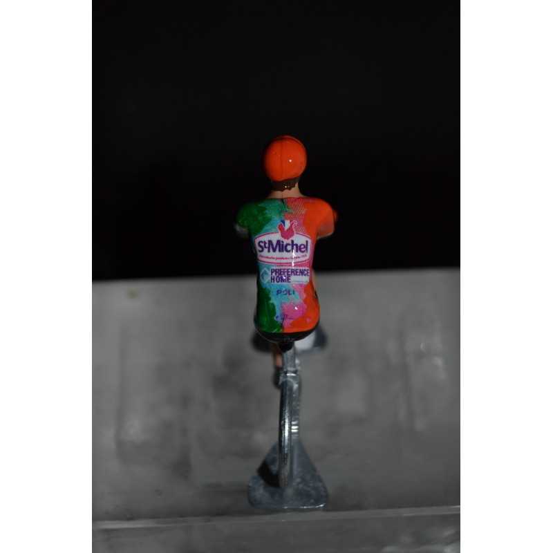 Figurine cycliste Saint Michel Auber 93 2025 | Petit-Cycliste