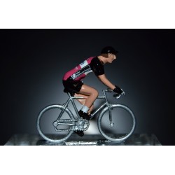 Roubaix Lille Metropole 2017 - petit cycliste miniature en metal