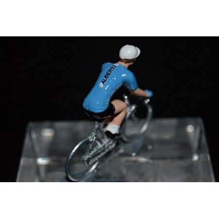 Auber93 HP BTP 2017 - petit cycliste miniature en metal