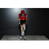 Figurine cycliste Jonas Vingegaard - maillot rouge Vuelta 2025
