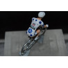 Figurine Jay Vine UAE maillot pois Vuelta 2025 | figurine cycliste