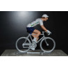 Figurine cycliste Riccitello maillot blanc Vuelta 2025 Israel PT