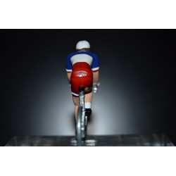 France Champion 2016/2017 Arthur Vichot - petit cycliste miniature en metal