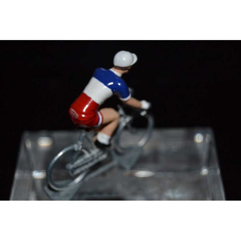 France Champion 2016/2017 Arthur Vichot - petit cycliste miniature en metal