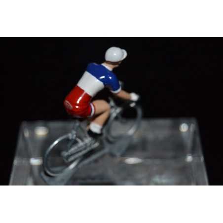 France Champion 2016/2017 Arthur Vichot - petit cycliste miniature en metal