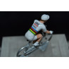 Figurine cycliste Tadej Pogačar – Champion du Monde 2025
