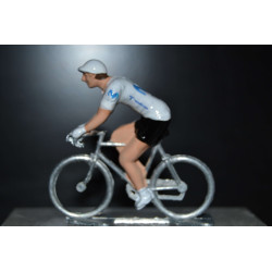 Movistar Team 2026 - Zamak Cyclist Figurine | Le Petit Cycliste