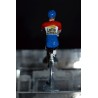 Champion des Pays Bas 2016/2017 Dylan Groenewegen - petit cycliste miniature en metal