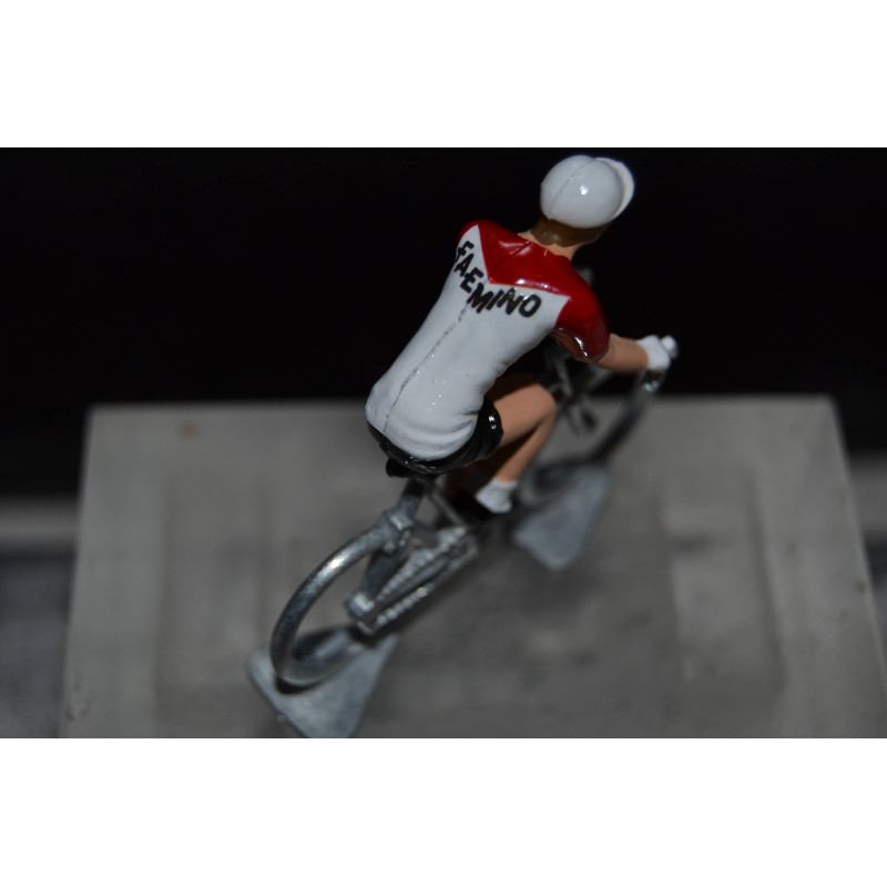 Faema Faemino 1970 - figurine cycliste zamak peinte à la main