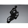 Figurine Petit Cycliste en Plastique - Couleur Noir