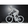 Figurine Cycliste Plastique Blanc - Base à peindre