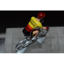 Lokomotiv Manas 2026 - Figurine cycliste zamak peinte main