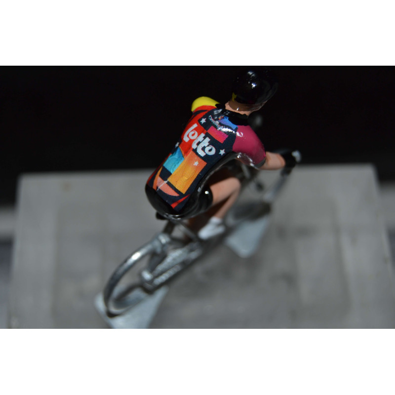 Figurine cycliste Lotto Tour des Flandres 2025 - zamak