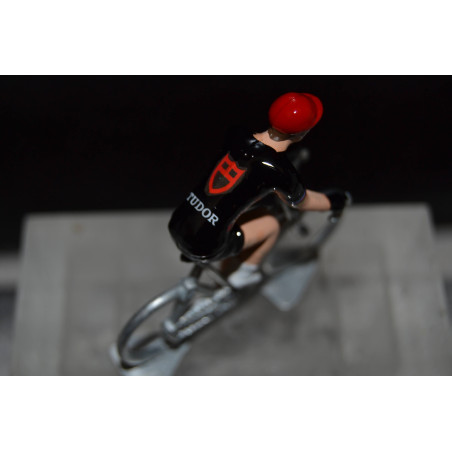 Figurine cycliste Alaphilippe Tudor 2026 - Liseré champion du monde