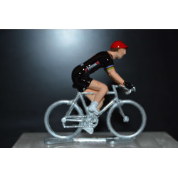 Figurine cycliste Alaphilippe Tudor 2026 - Liseré champion du monde