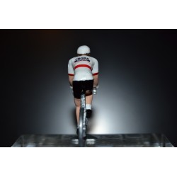 Champion de Pologne 2016/2017 Rafak Majka - petit cycliste miniature en metal