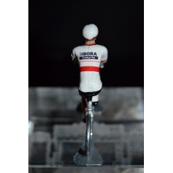 Champion de Pologne 2016/2017 Rafak Majka - petit cycliste miniature en metal