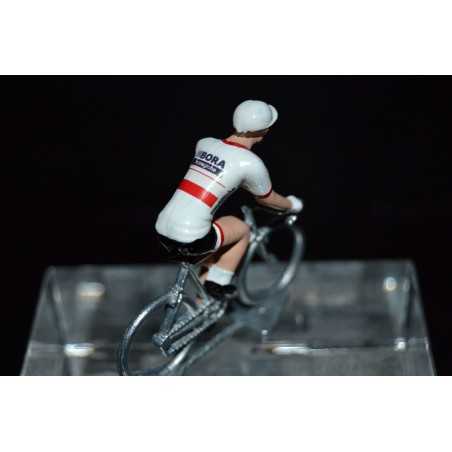 Champion de Pologne 2016/2017 Rafak Majka - petit cycliste miniature en metal
