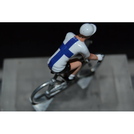 Finland - Cycling Figurine | National Champion Jersey
